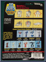 Sparky from Go-Bots - 1985 Series manufactured by Tonka [Back]