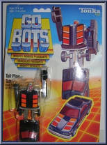 Tail Pipe (Black) from Go-Bots - 1985 Series manufactured by Tonka [Front]