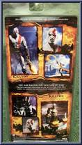 Kratos (Flaming Blades of Athena) from God of War - God of War manufactured by Neca [Back]