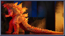 Burning Godzilla from Godzilla - King of the Monsters manufactured by Neca [Loose]
