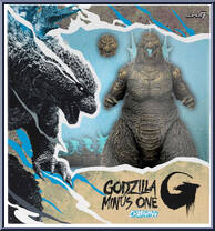 Godzilla (Minus One / Charging) (Toho) from Godzilla - Ultimates manufactured by Super7 [Front]