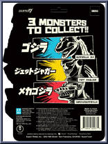 Godzilla '54 (Glow) from Godzilla - ReAction Figures manufactured by Super7 [Back]
