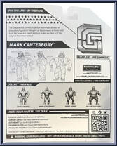 Mark Canterbury from Grapplers & Gimmicks - Basic Series manufactured by Hasttel Toy [Back]