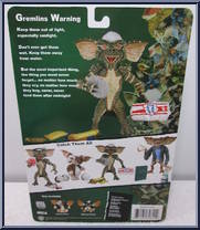 Stripe from Gremlins - Green Package manufactured by Neca [Back]