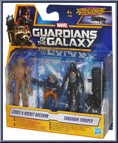 Groot / Rocket Raccoon / Sakaaran Trooper Action Figure