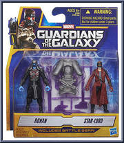 Ronan / Star-Lord from Guardians of the Galaxy - Basic Series manufactured by Hasbro [Front]
