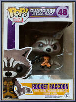 Rocket Raccoon from Guardians of the Galaxy - Pop! Vinyl Figures manufactured by Funko [Front]