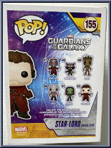 Star-Lord (Mixed Tape) from Guardians of the Galaxy - Pop! Vinyl Figures manufactured by Funko [Back]