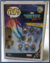 Groot (Shield) from Guardians of the Galaxy - Volume 2 - Pop! Vinyl Figures manufactured by Funko [Back]