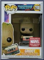 Groot (Cassette) from Guardians of the Galaxy - Volume 2 - Pop! Vinyl Figures manufactured by Funko [Front]
