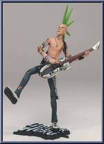 Johnny Napalm (Green Mohawk) Action Figure
