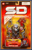 Grappler Gouf from Gundam SD - Gundam Force manufactured by Bandai [Front]