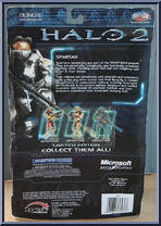 Spartan (Gold / Black) (Limited Edition) from Halo 2 - Limited Edition manufactured by Joyride Studios [Back]