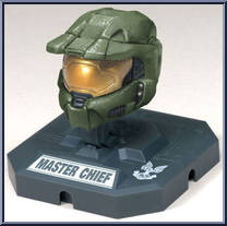 Scout (Red) / Master Chief (Green) / EVA (Brown) from Halo 3 - Helmets - Series 2 manufactured by McFarlane [Loose]