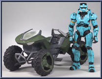 Mongoose (with Spartan EOD Cyan) Action Figure