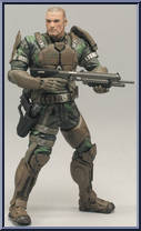 Sgt. Forge from Halo 3 - Series 7 manufactured by McFarlane [Loose]