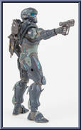 Spartan Locke from Halo 5 - Series 1 manufactured by McFarlane [Loose]