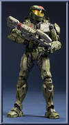 Spirit of Fire Red Team from Halo - Anniversary - Series 2 - Boxed Sets manufactured by McFarlane [Loose]