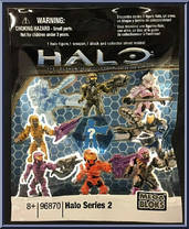 Hayabusa Spartan (Pink) from Halo - Blind Bags - Series  2 manufactured by Mega Bloks [Front]