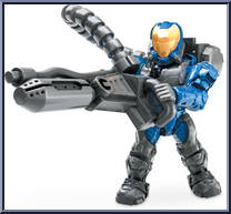 UNSC Flame Marine (Blue) Action Figure