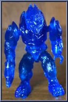 Elite Ultra (Mystery) (Blue Translucent) from Halo - Blind Bags - Series  7 manufactured by Mega Bloks [Loose]