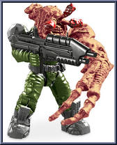 Flood Combat Form from Halo - Blind Bags - Series  7 manufactured by Mega Bloks [Loose]
