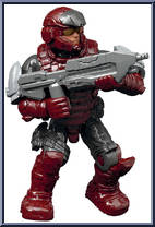 UNSC Marine from Halo - Blind Bags - Warrior manufactured by Mega Bloks [Loose]