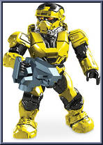 UNSC Spartan EOD (Yellow) from Halo - Blind Bags - Series  7 manufactured by Mega Bloks [Loose]