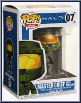 Master Chief (with Cortana) (Green) from Halo - Pop! Vinyl Figures manufactured by Funko [Front]