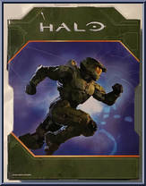 Jackal Sniper (with Stalker Rifle) from Halo Infinite - Series 1 manufactured by Jazwares [Back]