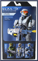 Linda-058 from Halo Infinite - Series 6 - Spartan Collection manufactured by Jazwares [Back]