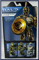 Spartan Belos Heran from Halo Infinite - Series 8 - Spartan Collection manufactured by Jazwares [Back]