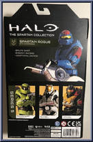 Spartan Rogue from Halo Infinite - Series 5 - Spartan Collection manufactured by Jazwares [Back]