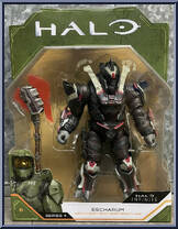 Escharum (with Diminsher of Hope Gravity Axe) from Halo Infinite (World of Halo) - Series 4 manufactured by Jazwares [Front]