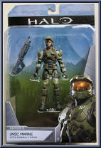 UNSC Marine (with Assault Rifle) from Halo Infinite (World of Halo) - Series 6 manufactured by Jazwares [Front]