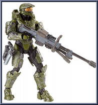 Master Chief (Imperial Grunt) from Halo - Wave 2 manufactured by Mattel [Loose]