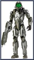 Spartan Buck from Halo - 12" Scale manufactured by Mattel [Loose]