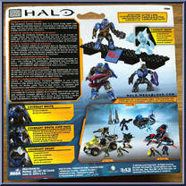 Cobalt Covenant Combat Unit from Halo - Sets manufactured by Mega Bloks [Back]