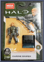 Marine Sniper from Halo - Series 12 manufactured by Mega Bloks [Front]