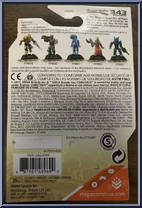 Master Chief (Mark VI Armor) from Halo - Series  5 - Halo Heroes manufactured by Mega Bloks [Back]