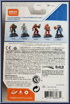 Master Chief from Halo - Series  8 manufactured by Mega Bloks [Back]