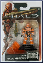 Spartan Gungnir from Halo - Series  2 - Halo Heroes manufactured by Mega Bloks [Front]