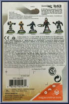 Spartan Jerome-092 from Halo - Series  3 - Halo Heroes manufactured by Mega Bloks [Back]
