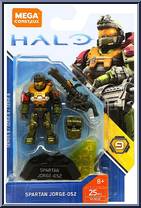 Spartan Jorge-052 from Halo - Series  9 manufactured by Mega Bloks [Front]
