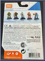 Spartan Recruit from Halo - Series  8 manufactured by Mega Bloks [Back]