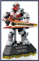 Spartan Soldier from Halo - Series  9 manufactured by Mega Bloks [Loose]