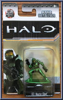 Master Chief from Halo - Nano MetalFigs - Basic Series manufactured by Jada Toys [Front]