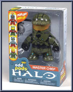 Master Chief from Halo - Odd Pods - Series 1 manufactured by McFarlane [Front]