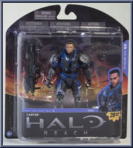 Carter (Unhelmeted) from Halo Reach - Series 5 manufactured by McFarlane [Front]