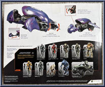 Ghost (Rapid Assault Vehicle) from Halo Reach - Series 1 - Vehicles manufactured by McFarlane [Back]